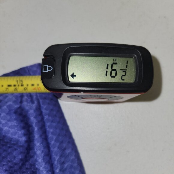 Monterey Club Womens L 12/14  Textured Blue Pull-On Skort  Zipper Pockets 2421 - Picture 7 of 9